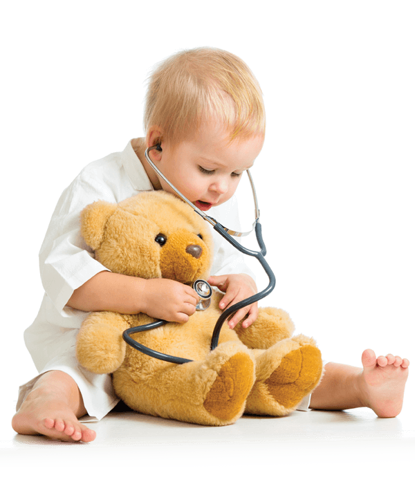 Child receiving skilled pediatric nursing care at home from Towne Kids