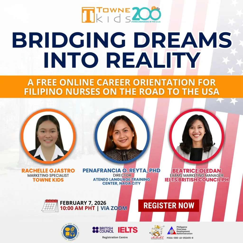 Nurse Free Career Orientation - Bridging Dreams into Reality Poster